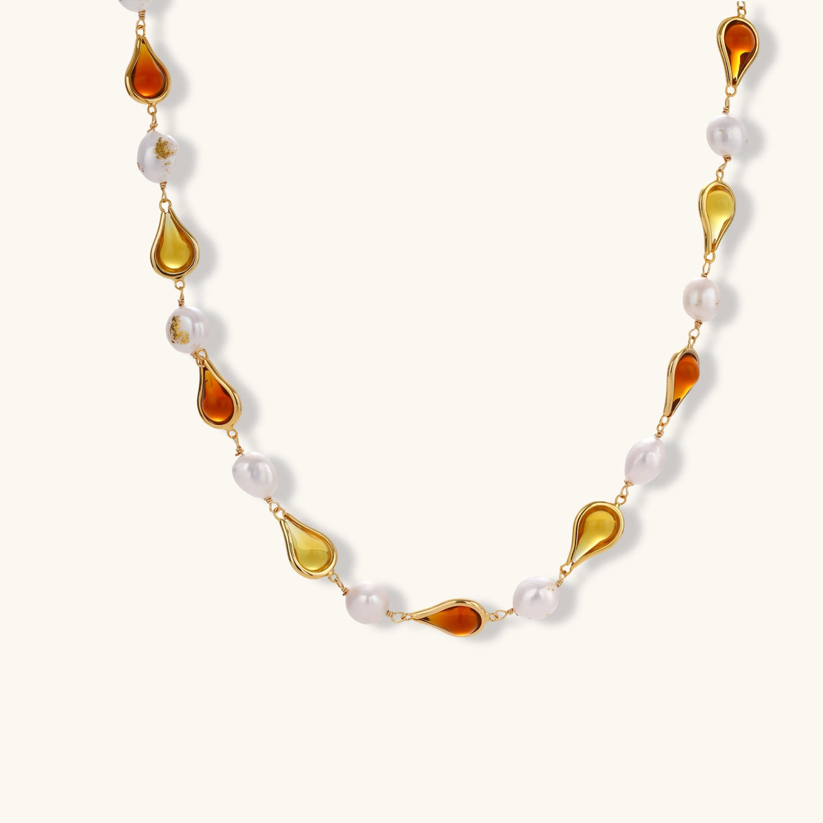 Honey Baroque Necklace | 3EyeJewEls
