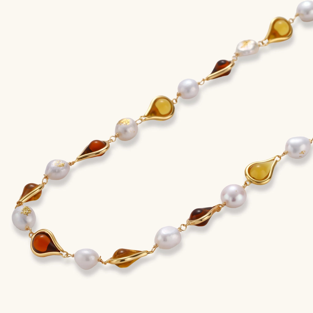 Honey Baroque Necklace | 3EyeJewEls