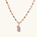 Rainbow Statement Necklace | 3EyeJewEls