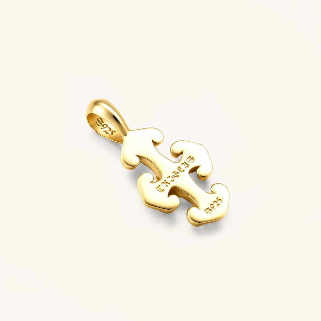 Fleur Cross Pendant | 3EyeJewEls