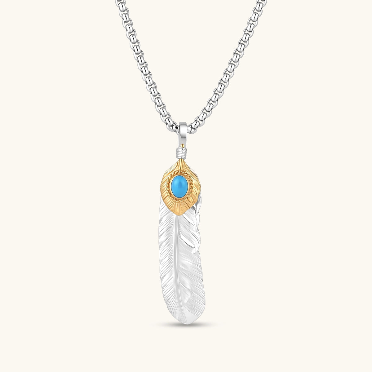 Sacred Feather Pendant | 3EyeJewEls