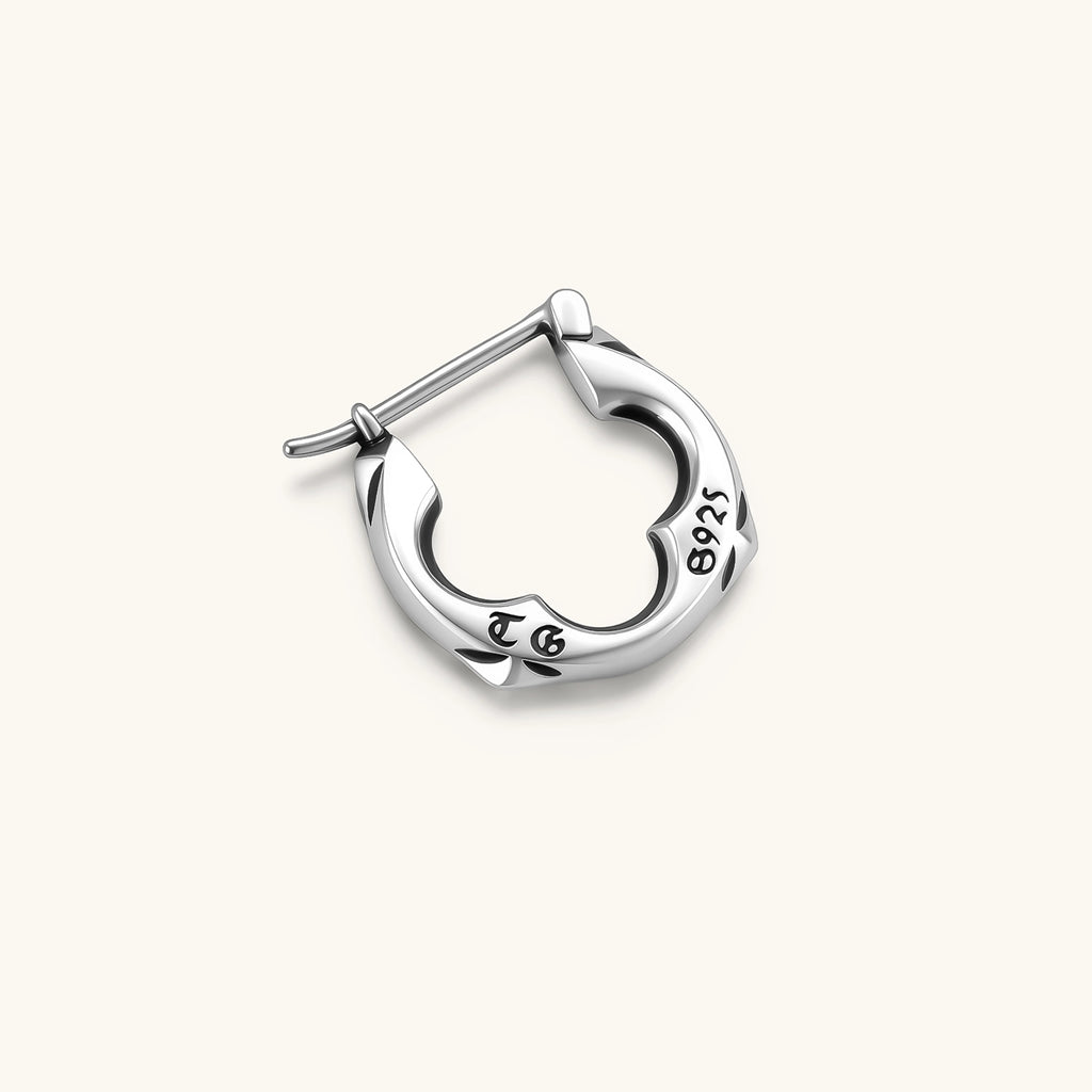 Clover Hoop Earrings | 3EyeJewEls