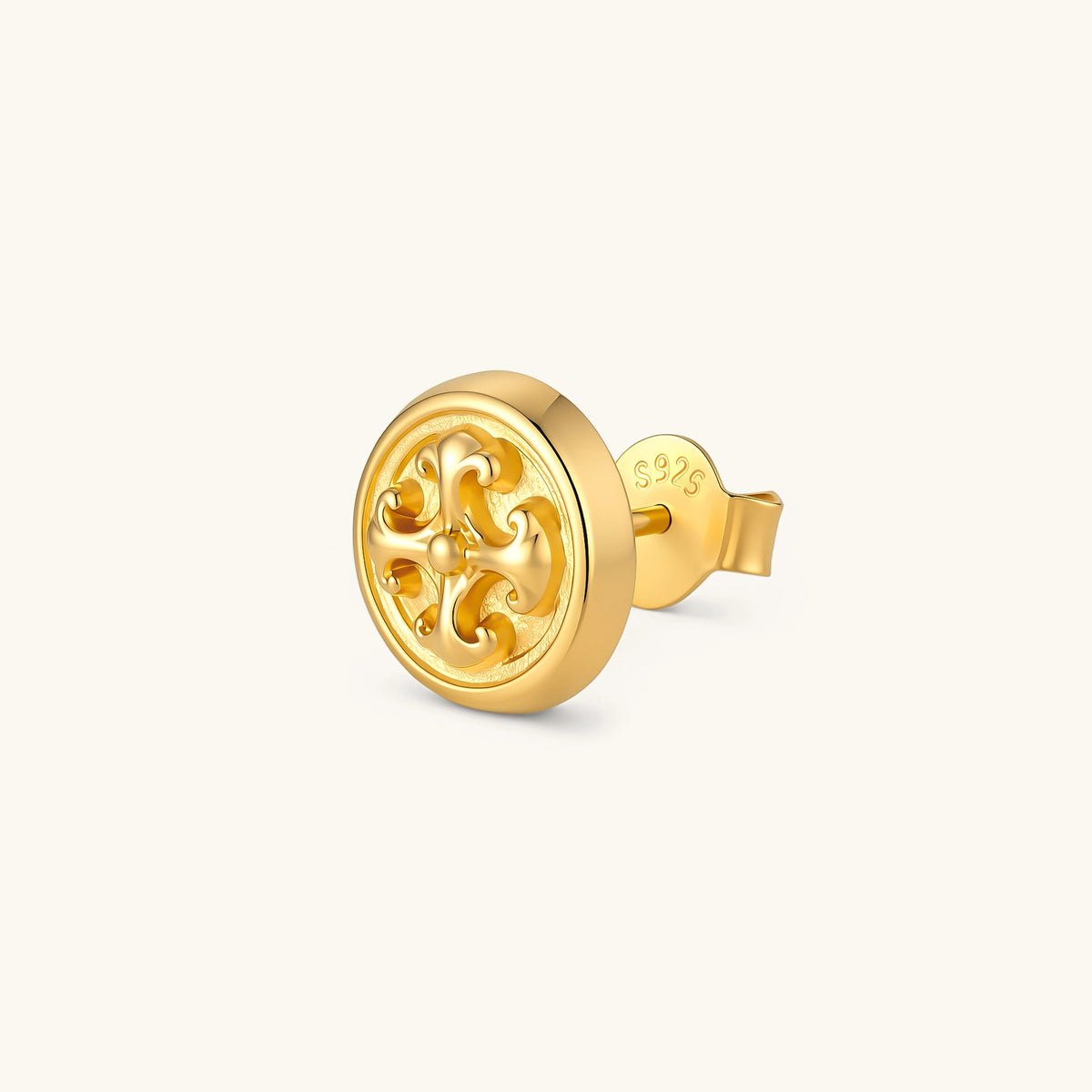Baroque Coin Studs | 3EyeJewEls