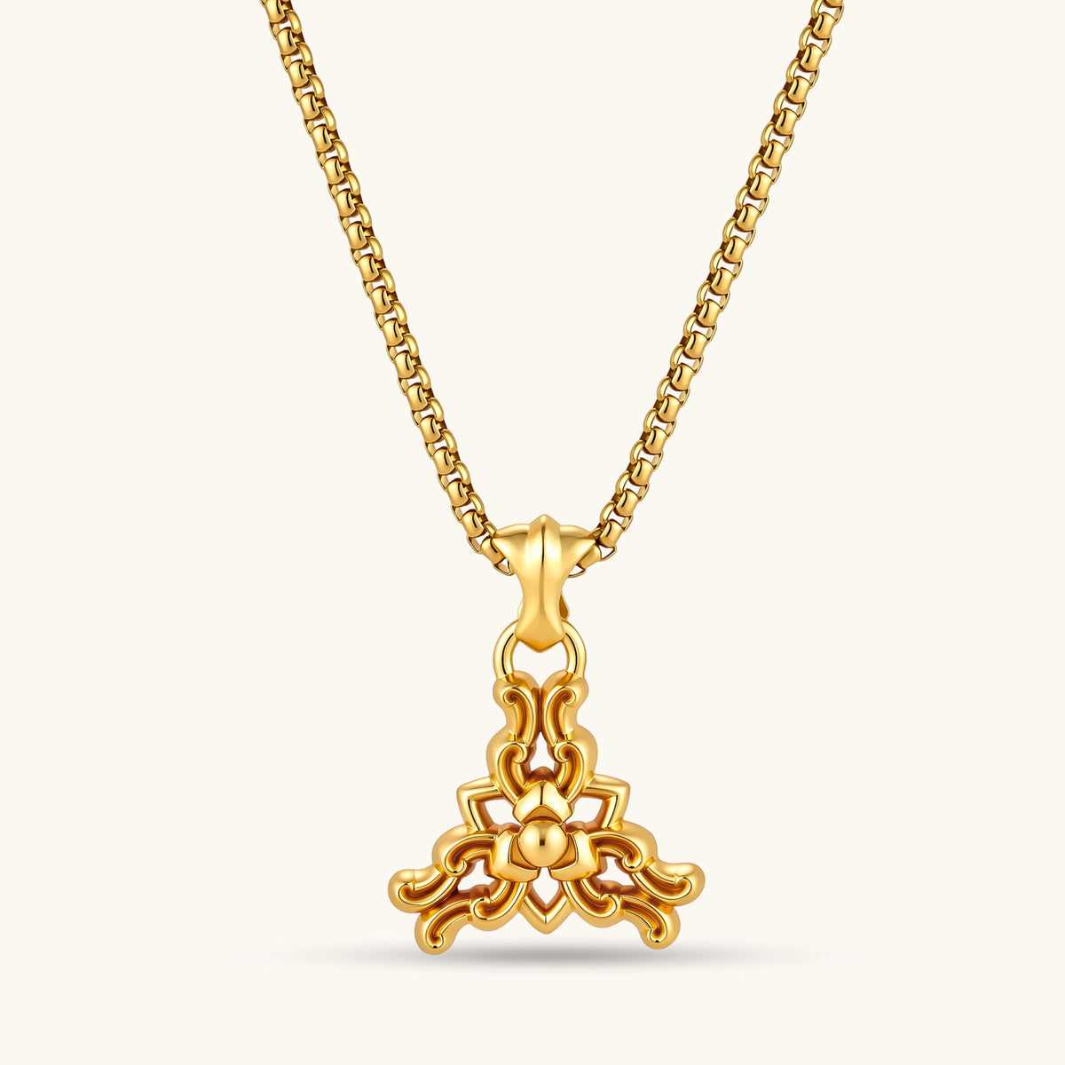 Lotus Baroque Pendant | 3EyeJewEls