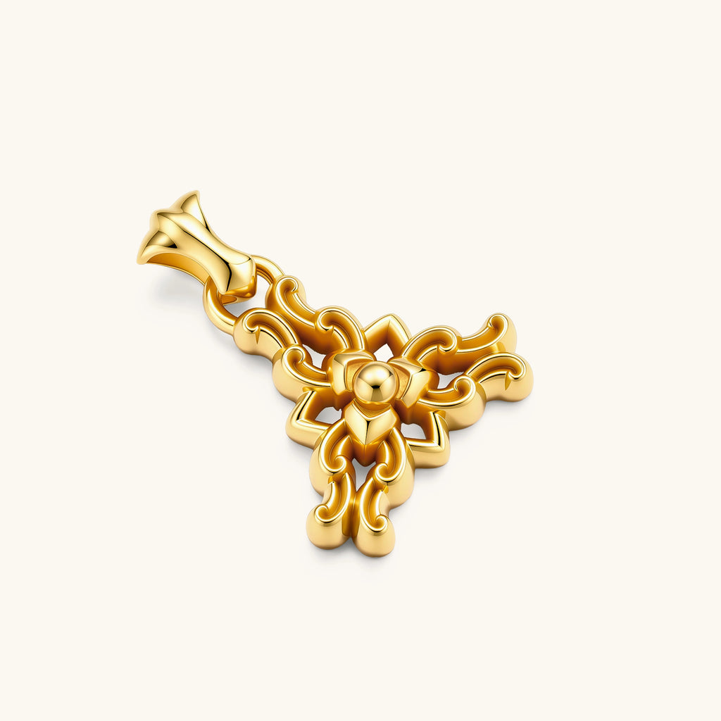 Lotus Baroque Pendant | 3EyeJewEls