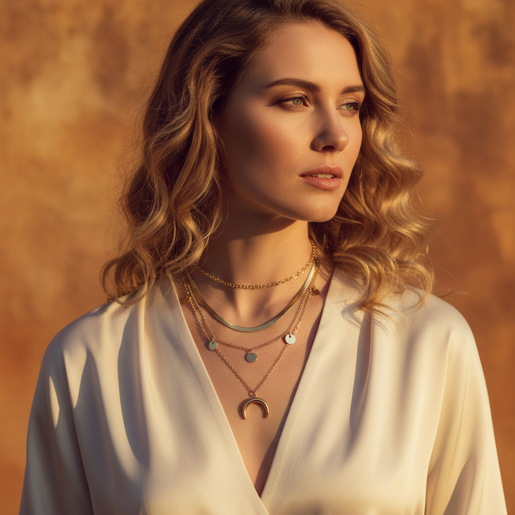 Golden Crescent Layer Set